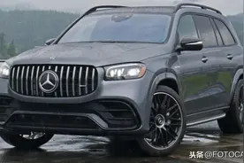 全新奔驰AMG GLS 63，兼具豪华与性能，居然有人说内饰丑图片