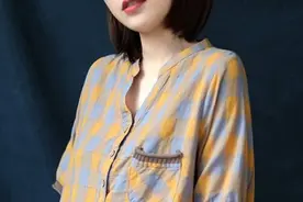 哇终于找到，老婆所想要“棉麻衫”女装，薄而不透，三伏天穿正好图片