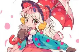 一组个性可爱的少女系插图，粉色系的二次元小姐姐也太好看了吧图片