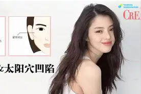 一周改善“颧骨凸出”小妙招，同时提升太阳穴图片