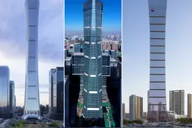 中国三座“尊”形摩天大楼，以传统符号打造现代城市图腾图片