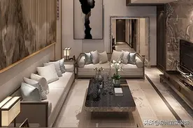 世贸御龙湾190㎡复式楼，年轻人的现代中式，你觉得好看吗图片