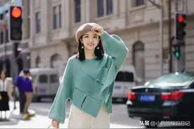 毛衣别总配牛仔裤，看看“三木”时尚博主的穿搭，跟着穿太美了图片