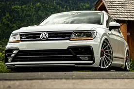 改装“低趴姿态”的大众Tiguan，放弃SUV的自身优势！图片
