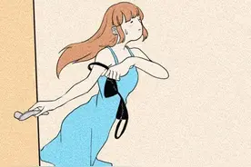 内衣就是女人夏天的酷刑！（漫画）图片