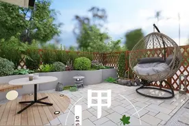 20平小花园设计，可爱到不敢想像图片