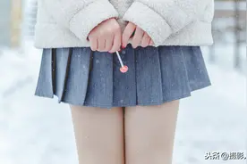 雪景照片拍好了，景物就是童话世界，人像就是天使在人间图片