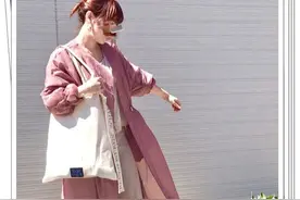 你瞧不上的“布袋子”，却是日本时尚女人的休闲造型好帮手图片