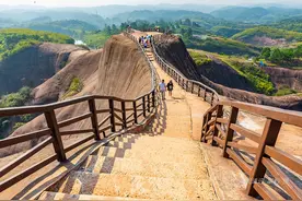让驴友魂牵梦萦的高椅岭丹霞地貌，即将成为收费景区了图片