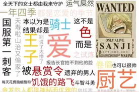 海贼王之草帽团人设弹幕图集！隐藏彩蛋：妾身的心是属于路飞的图片