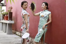 听说，旗袍与古城更配哦~图片
