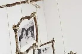 DIY树枝照片墙，一定会成为幼儿园的亮点图片