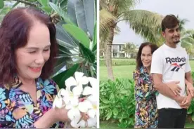 65岁老太太嫁给24岁外国小伙，结婚没多久就因身体原因住院图片
