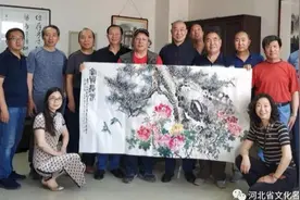 携手开启新征程——河北省文化名人联谊会在中苑商务举办笔会联谊图片