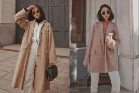 短发小姐姐春季慵懒随性穿搭，真是太有时尚感了，又酷又时髦！图片