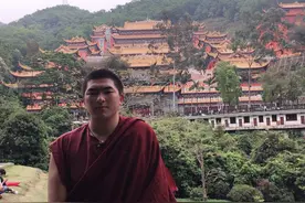 东莞大岭山森林公园观音寺疫情期间，佛家弟子也没法进去！图片