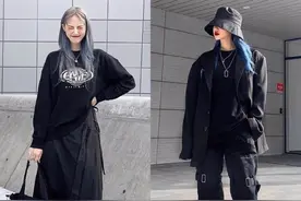 理想的春季穿搭——神秘、高级、酷帅的黑色系穿搭让你魅力四射图片