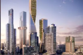 365米！墨尔本将建澳大利亚最高摩天大楼图片