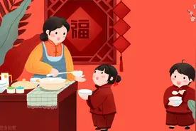老话：“初一不出门，破五不回家”是什么意思，初五有什么食俗？图片