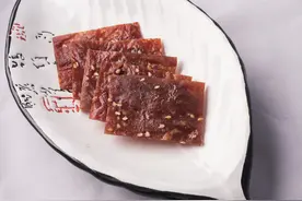 平底锅猪肉脯这样做老好吃了，做少了不够吃是唯一缺点哦！图片