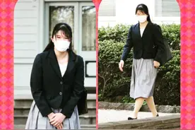 日本18岁爱子公主成大一新生！灰黑配亮相真壮实，最丑公主逆袭图片