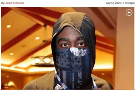 一个口罩引发了争议！当众球星都在支持“黑人命也是命”时，哈登却陷入“警察命也是命”的漩涡图片