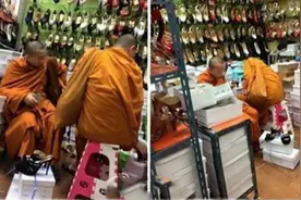 恋上和尚的幸福生活！泰国小和尚试穿高跟鞋！视频封面