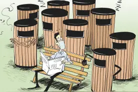 城市中的垃圾桶该如何摆放才科学？图片