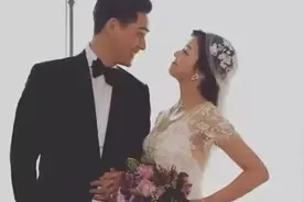 周渝民结婚三周年，妻子喻虹渊晒首晒两人结婚照，画面太甜蜜了视频封面