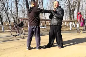 知道形意拳怎么打人么，看看劈拳打法是什么样的？