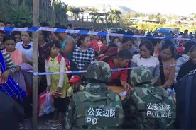 缅甸边民涌入中国境内 临时安置点已收容900人图片