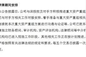 恒大地产借壳深深房A按计划推进 中介机构已进场工作图片
