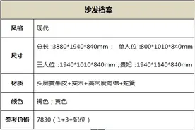 畅享舒适体验 优家购进口头层黄牛皮现代风格沙发图片
