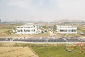 襄阳三中东津新校区建设如火如荼图片
