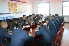 榆林公路管理局全面考核大保当超限站年度任务落实工作图片