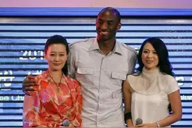 与科比合影的中国女星们，不知道科嫂看到会不会吃醋图片