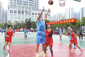 来宾市青少年篮球锦标赛落幕图片