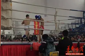 中韩泰俄四国国际拳王对抗争霸赛在邵阳举行图片