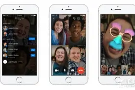 Facebook旗下聊天软件新增群视频功能 微信：已玩腻图片