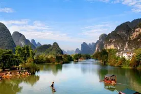 桂林美景甲天下，航拍桂林山水图片