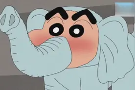 蜡笔小新：忍者小新一秒钟变大象，分分钟骗过警卫！视频封面