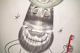 在影子上涂鸦，点石成金有没有图片