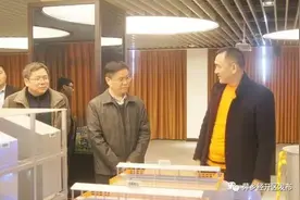 刘建中在萍乡经开区部分企业走访调研图片