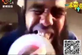男子用汽车抛光器打磨牙齿视频封面