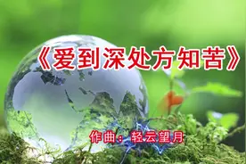 新情歌《爱到深处方知苦》爱上你明知是一个错误视频封面