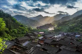 春节好去处——通道万佛山 侗寨图片
