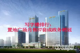 写字楼排行：置地广场月售37套勇夺政务区销冠图片