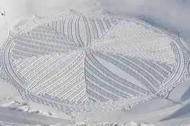 西蒙·贝克11年的雪画作品欣赏图片