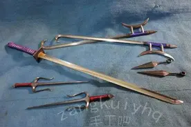 手工DIY-微型冷兵器：忍者神龟兵器展图片