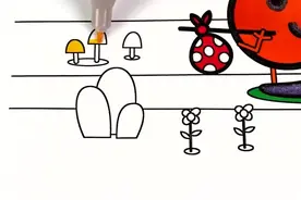 儿童简笔画：香蕉和菠萝旅游视频封面